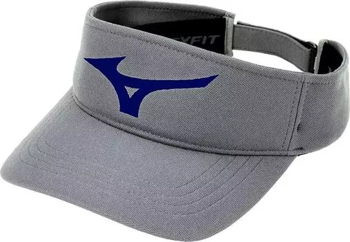 Регулируемый козырек Mizuno Diamond, серый