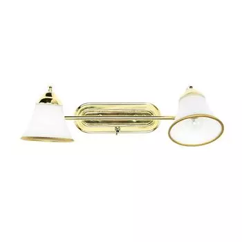 Регулируемый настенный светильник с выключателем в стиле модерн, золото, 3xE14, зеркало для ванной комнаты Licht-Erlebnisse