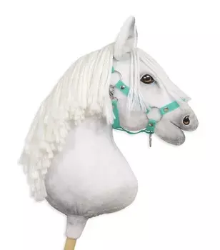 Регулируемый недоуздок Hobby Horse A3 - мятный Super Hobby Horse