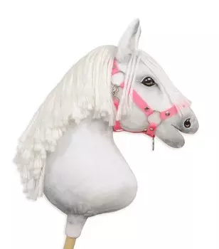 Регулируемый поводок Hobby Horse A3 - розовый Super Hobby Horse