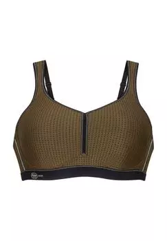 Регулируемый спортивный бюстгальтер для женщин Anita, цвет Dark Oliv Schwarz