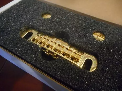 Регулируемый стоптейл-мост PRS со шпильками SAE, ЗОЛОТО, #ACC-4006 101683::003: (ACC-4006)