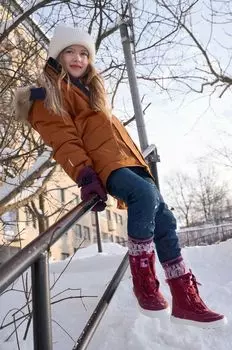 Reima детская куртка, оранжевый