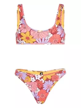 Reina Olga бикини Coolio с цветочным принтом, оранжевый