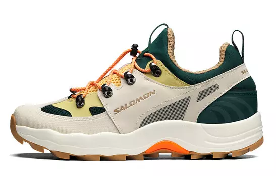 Рейд Ветер Бежевый Сосновый Зеленый Оранжевый Salomon дубль