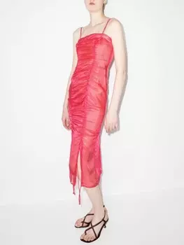 Rejina Pyo платье со сборками, розовый