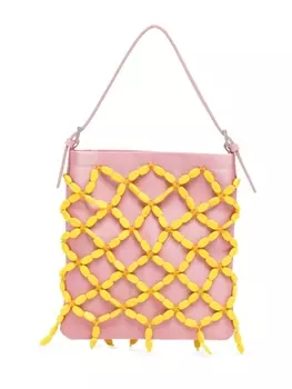 Rejina Pyo шелковая сумка Frida, розовый