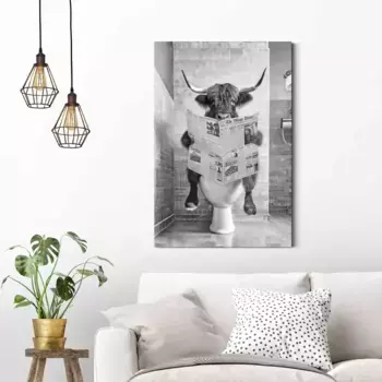 Рейндерс! Деко-панно "Горец Туалет" Reinders! 60х90х2 см, цвет B/H/T: 60 cm x 90 cm x 2 cm