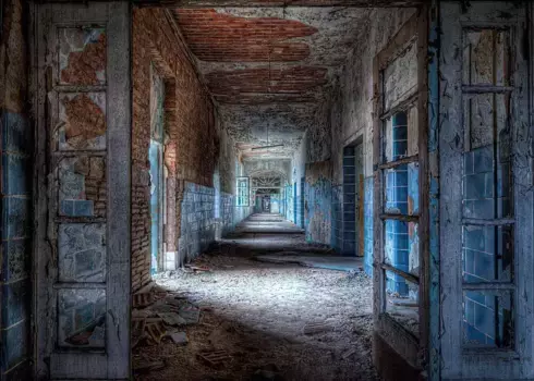 Рейндерс! Деко-панно "Забытые места" Reinders! 100х140 см, цвет B/H: 100 cm x 140 cm