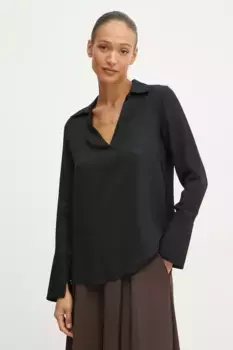 РЕЙТЕР блузка Silvian Heach, черный