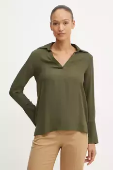 РЕЙТЕР блузка Silvian Heach, зеленый