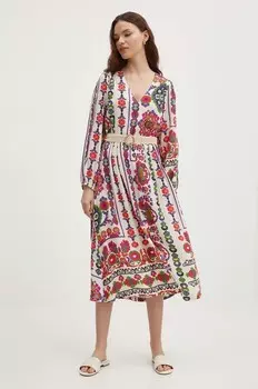 РЕКУЛ платье La Petite Franaise, мультиколор