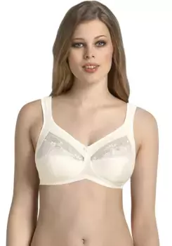 Рельефный бюстгальтер Anita с 1886 года, чашка C-F, идеальная посадка, декоративная вышивка из вуали Anita Since 1886, цвет Crystal