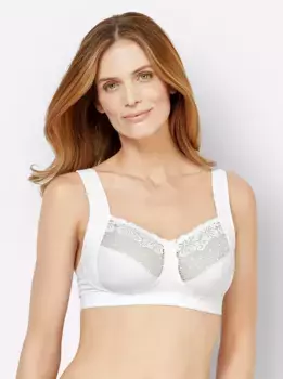 Рельефный бюстгальтер Swegmark of Швеция Swegmark Of Sweden, белый