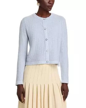 Рельефный кардиган Sioni, синий