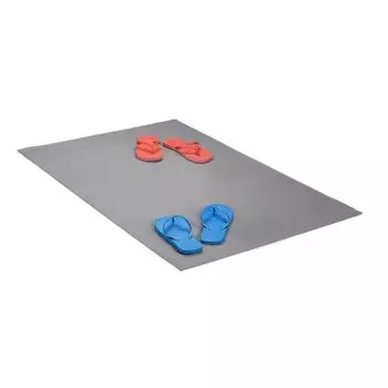 Relaxdays мягкий пенопластовый коврик серый