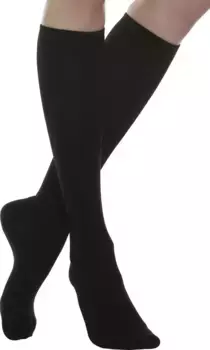 RELAXSAN поддерживающие гольфы "Поддерживающие гольфы Milk Cotton Extra Soft Class I" (1 пара), черный