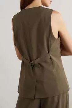 REMAIN BIRGER CHRISTENSEN тканый жилет Majsa, коричневый