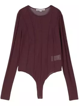 REMAIN боди со швами, фиолетовый