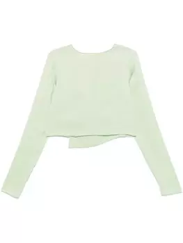 REMAIN драпированная блузка, зеленый