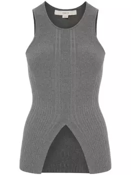 REMAIN майка из ребристой вязки, серый