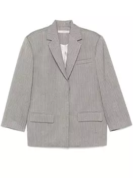 REMAIN пиджак с узором в елочку, серый