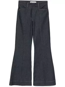 REMAIN расклешенные джинсы, синий