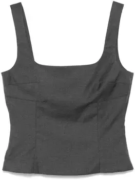 REMAIN топ без рукавов, серый