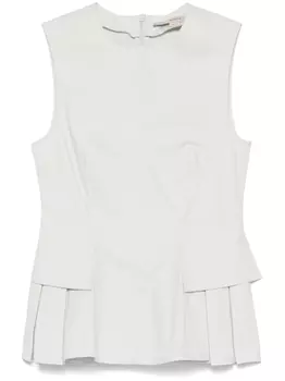 REMAIN топ с баской, серый