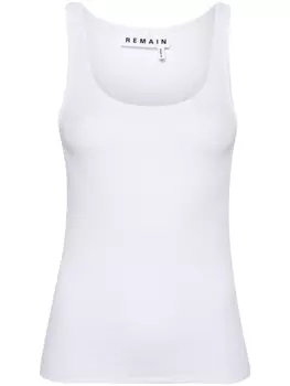 REMAIN топ в рубчик, белый