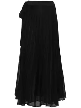 REMAIN трикотажная юбка с запахом, черный