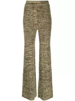 REMAIN трикотажные брюки прямого кроя, зеленый