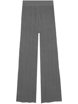 REMAIN трикотажные брюки в рубчик, серый