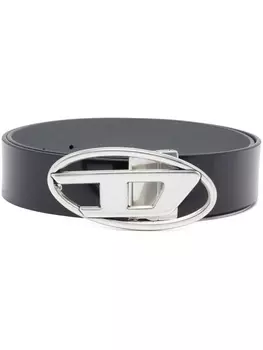 Ремень 1DR с пряжкой-логотипом Diesel, черный