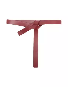 Ремень 8 By Yoox, бордовый