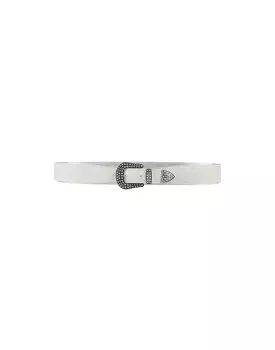 Ремень 8Pm, светло-серый