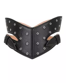 Ремень Alaa Crossed, нуар