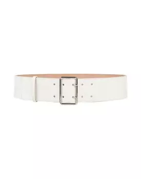Ремень Alexander Mcqueen, молочный