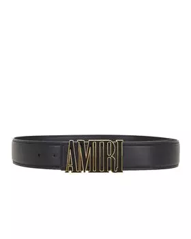 Ремень Amiri Nappa 4cm, черный