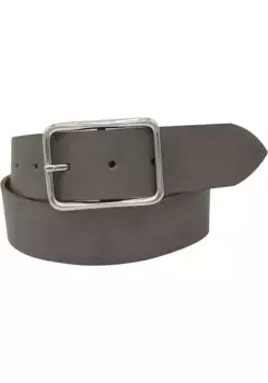 Ремень AnnaMatoni кожаный, ремень из воловьей кожи, серый