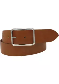 Ремень AnnaMatoni кожаный, ремень из воловьей кожи, цвет Cognac