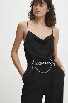 Ремень Answear Lab, серебро