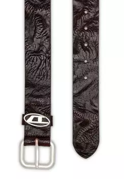 Ремень B-1DR OVAL D LOOP- Diesel, темно-коричневый