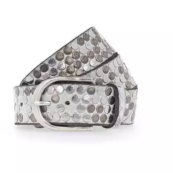 Ремень b.belt Handmade in Germany, серебряный