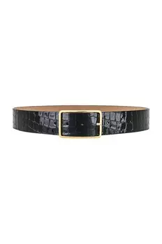 Ремень B-Low the Belt Milla Croco Luster, цвет Black & Gold