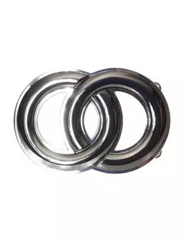 Ремень BA98, серебряный