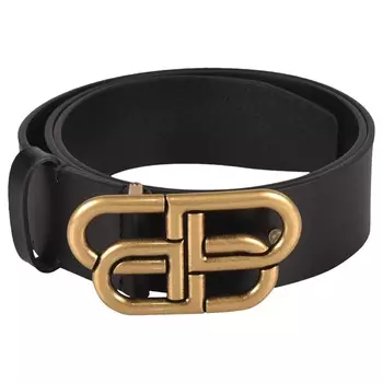 Ремень Balenciaga BB Extra Large, черный