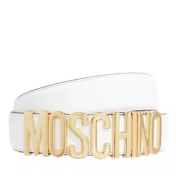 Ремень belt Moschino, белый