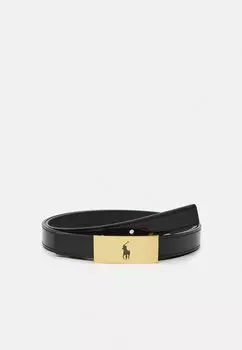 Ремень BELT SKINNY Polo Ralph Lauren, черный
