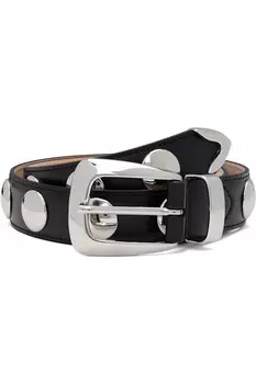 Ремень Benny с шипами Khaite, мультиколор